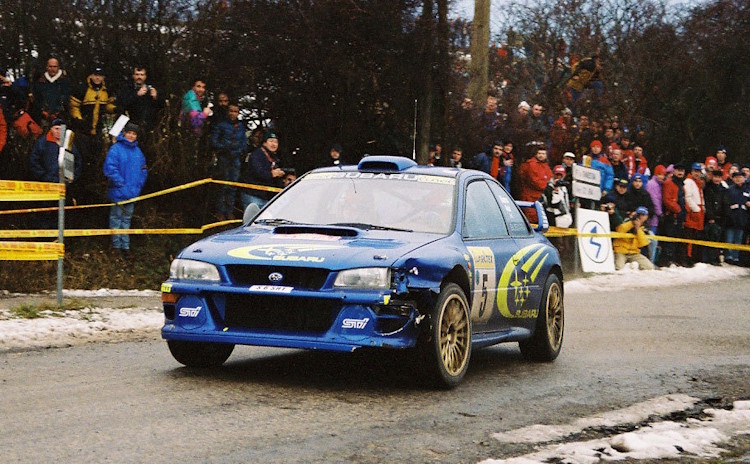 69991 AutoArt Subaru Impreza WRC 1999 R.BURNS/R.REID #5 RALLY MONTE CARLO